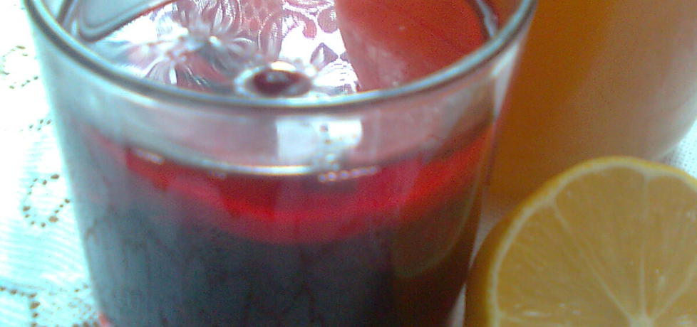 Herbata z malwy sudańskiej z cytryną i miodem (autor: emilia22 ...