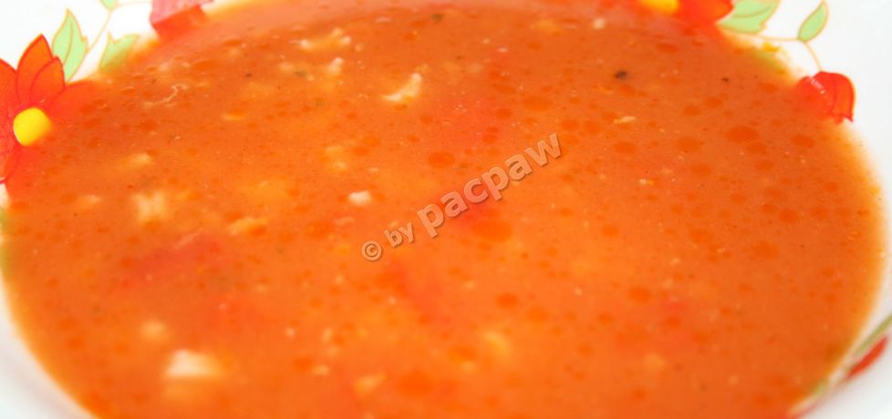 Zupa pomidorowa na kostce mięsnej (autor: pacpaw ...