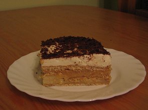 Ciasto przekładane  prosty przepis i składniki