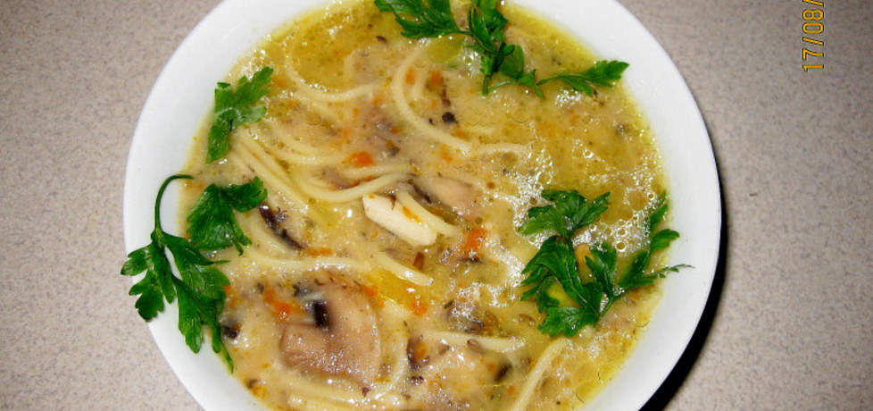 Zupa pieczarkowa wg heni (autor: henryka2)