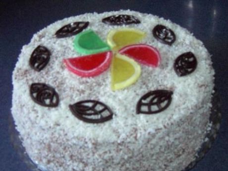 Przepis  szybki tort urodzinowy przepis