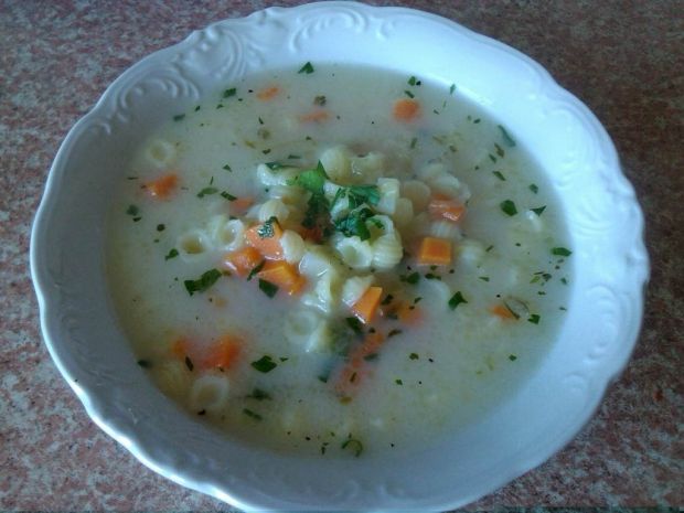 Przepis  zupa ogórkowa z conchiglioni piccolo przepis