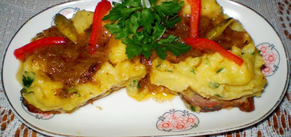 Pieczony schab pod puree ziemniaczanym : (autor: babciagramolka ...