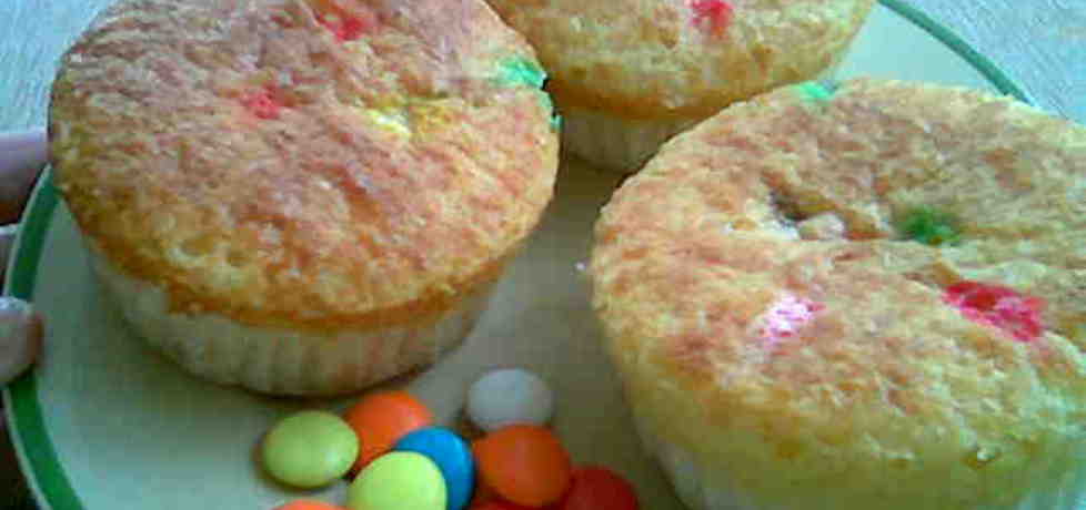 Muffinki z lentilkami (autor: katarzyna124)