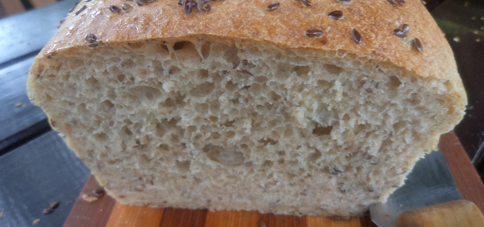 Mój chlebek z siemieniem lnianym (autor: smacznab ...