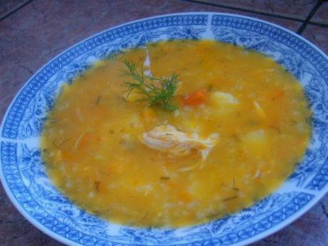 Przepis  zupa marchwiowo- ryżowa dietetyczna przepis