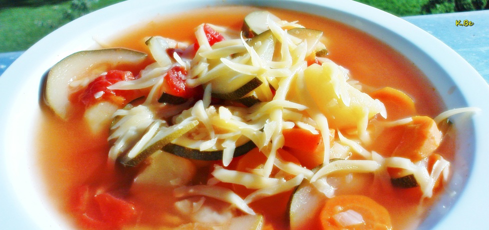 Zupa minestrone z serem (autor: niunia1)
