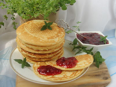 Pancakes waniliowe