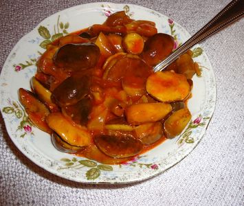 Leśne grzybki w sosie pomidorowym ( w słoiki na zimę ...