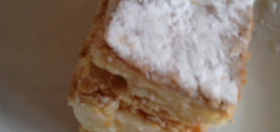 Napoleonka z ciasta francuskiego (autor: polly66)