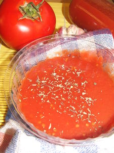 Koncentrat / passatta z pomidorów na zimę