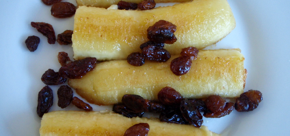 Smażone banany z rodzynkami i cynamonem (autor: djkatee ...