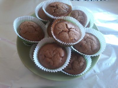 Pikantne muffinki czekoladowe