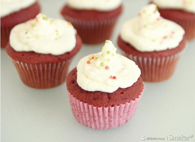 Mini cupcakes red velvet