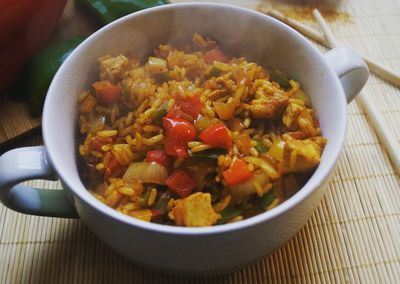 Indyjski ryż curry