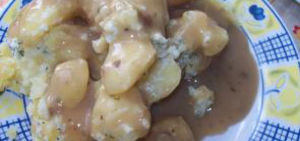 Ziemniaki z sosem pieczeniowym jasnym (autor: agnieszkalider ...