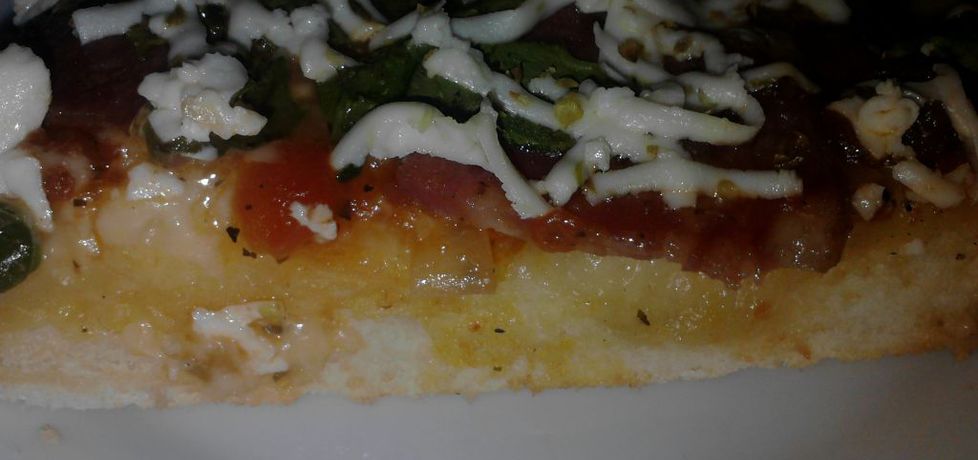 Pizza ze spinatą i fetą zub3r'a (autor: adamzub3r)