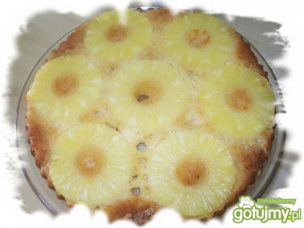 Przepis  ananasowe up-side-down evy longoria przepis