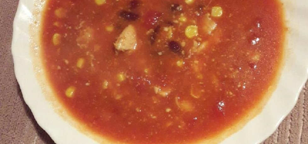 Meksykańska zupa z kurczakiem (autor: bozena