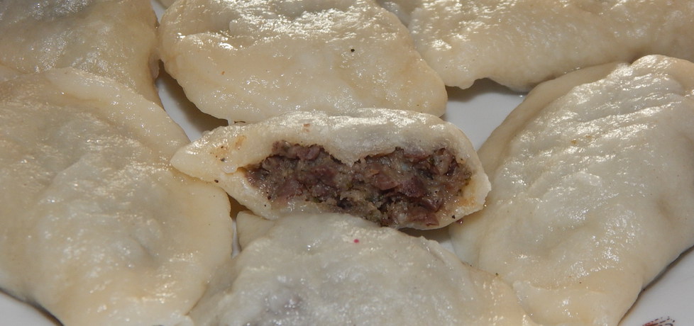 Pierogi z płuckami, wątróbką i pieczarkami (autor: habibi ...