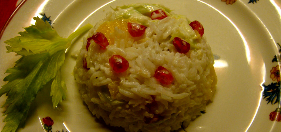 Ryż z selerem naciowym. (autor: rysia)