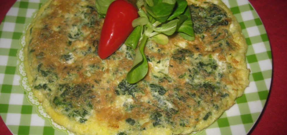 Omlet ze szpinakiem na ostro (autor: msmariusz)