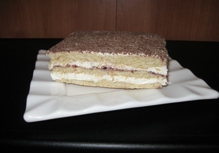 Ciasto królewskie grysikowe (tzw. placek czeski)
