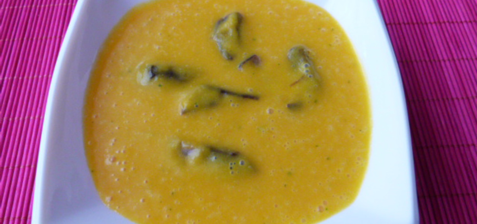 Zupa z dyni z grzybami leśnymi (autor: renatazet)