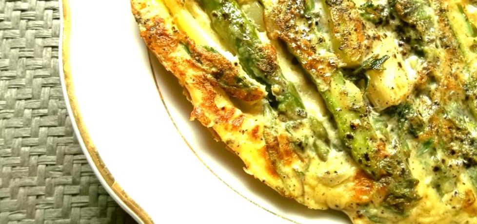 Omlet ze szparagami i serem pleśniowym (autor: caralajna ...