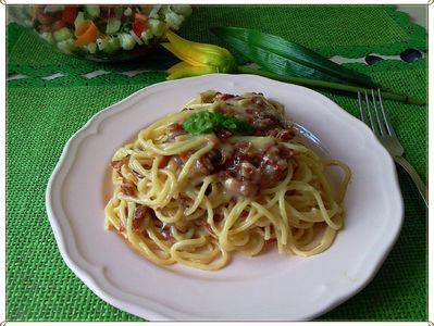 Najprostsze spaghetti carbonara