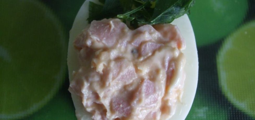 Jajko faszerowane szynką (autor: olkaaa)