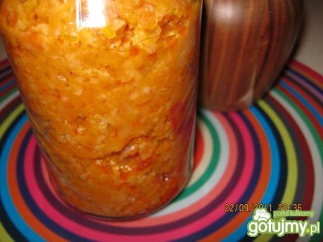 Przepis  paprykarz z pomidorów i ryżu przepis