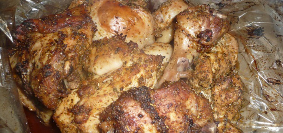 Pieczone kawałki kurczaka (autor: aginaa)