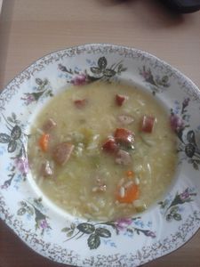 Zupa / danie warzywno ryżowe