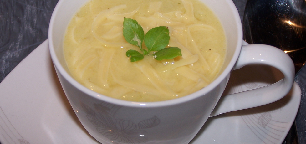 Pora na pora , czyli zupa krem z dodatkiem żółtego sera:) (autor ...