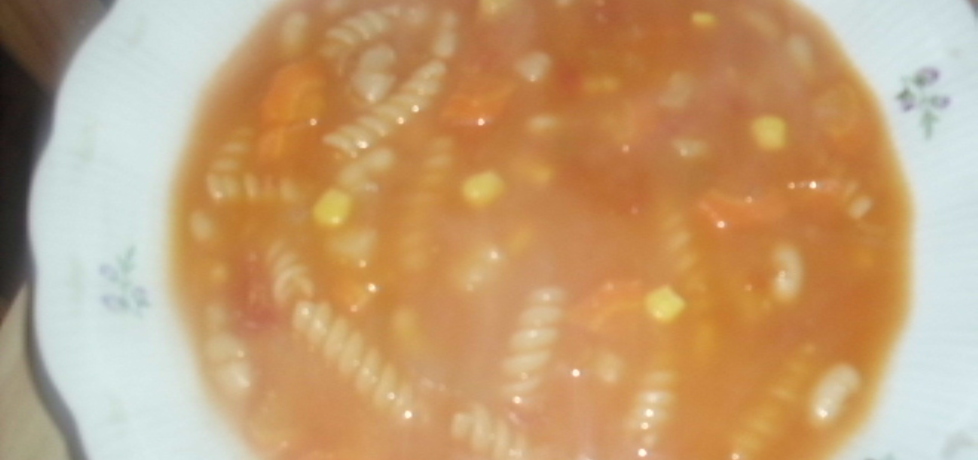 Zupa jarzynowa z fasolą z puszki (autor: renataj)
