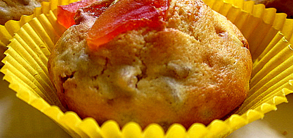 Muffinki z kandyzowanym owocem mango (autor: cris04 ...