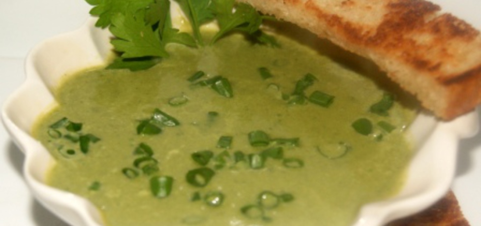 Kremowa zupa z zielonej sałaty (autor: babciagramolka ...