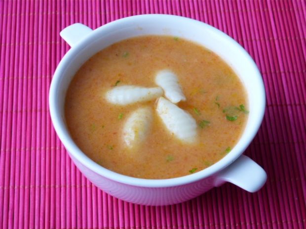 Przepis  zupa dyniowo-pomidorowa przepis