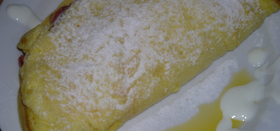Omlet z truskawkami (autor: chojlowna)