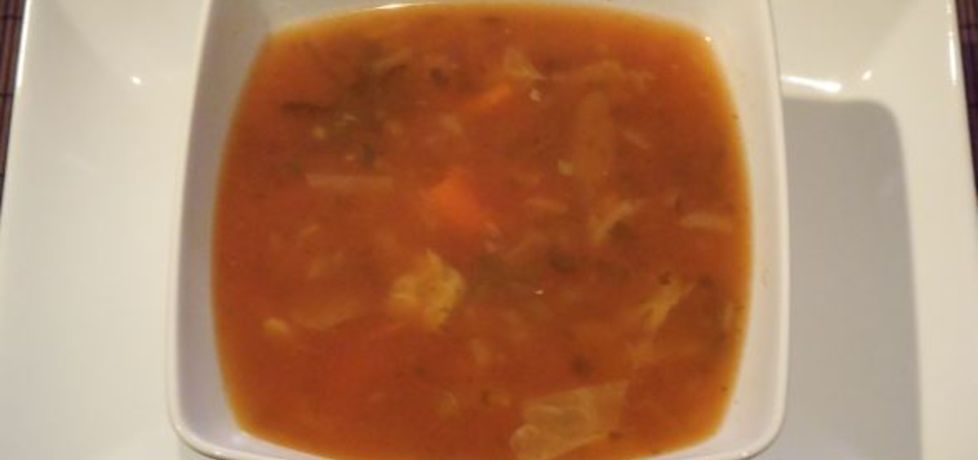 Zupa warzywna na pomidorowo (autor: magula)