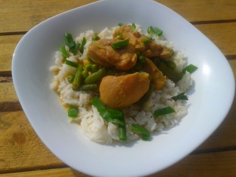 Przepis  zielone curry z kurczakiem przepis