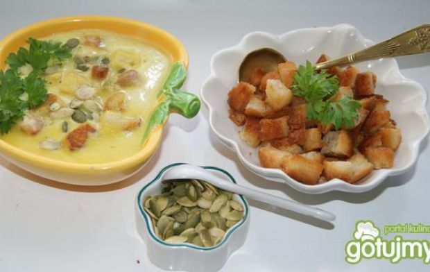 Przepis  zupa z dyni o tajskim smaku przepis