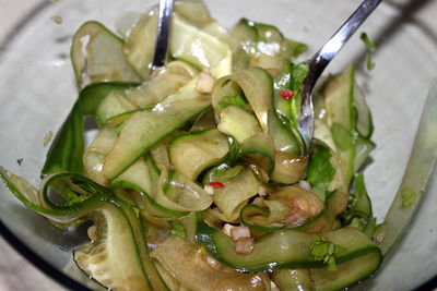 Tajska sałatka z ogórka