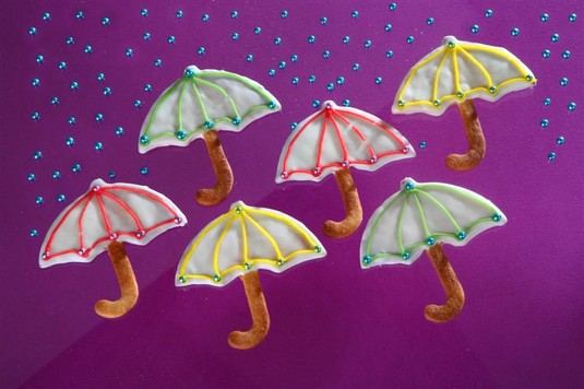 Ciasteczka parasolki