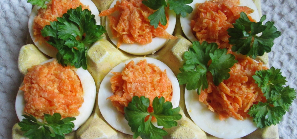 Jajka faszerowane marchewką (autor: katarzyna40 ...