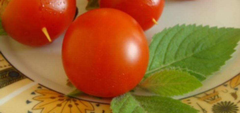 Koreczki z pomidorkami cherry (autor: paulina2157 ...