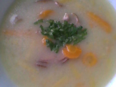 Zupa z fasolki szparagowej