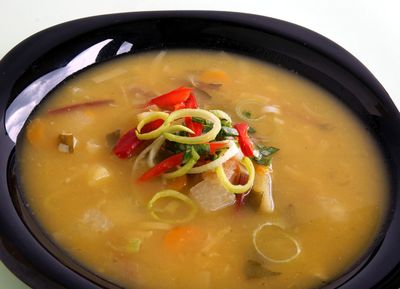 Zupa jarzynowa bukiet warzyw