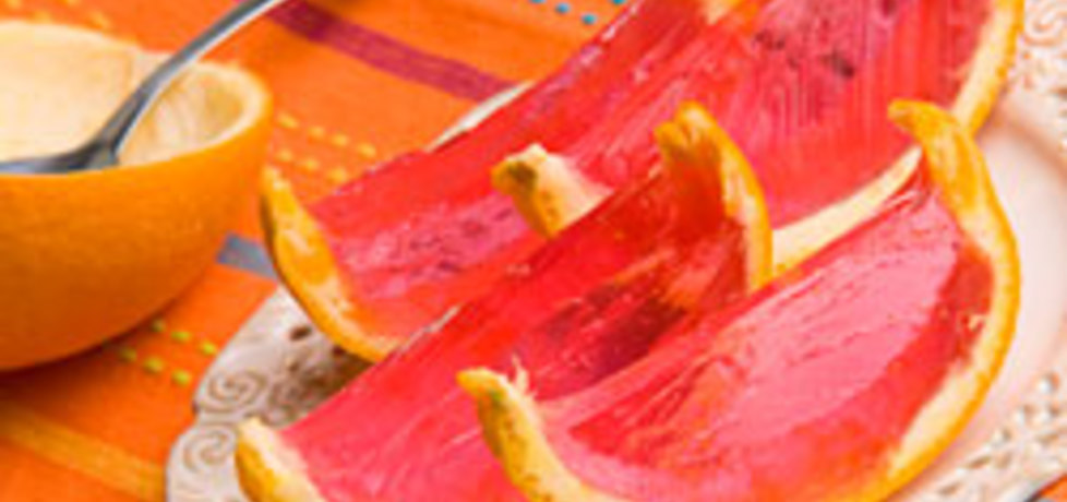 Galaretka w pomarańczy (autor: kulinarny-smak)